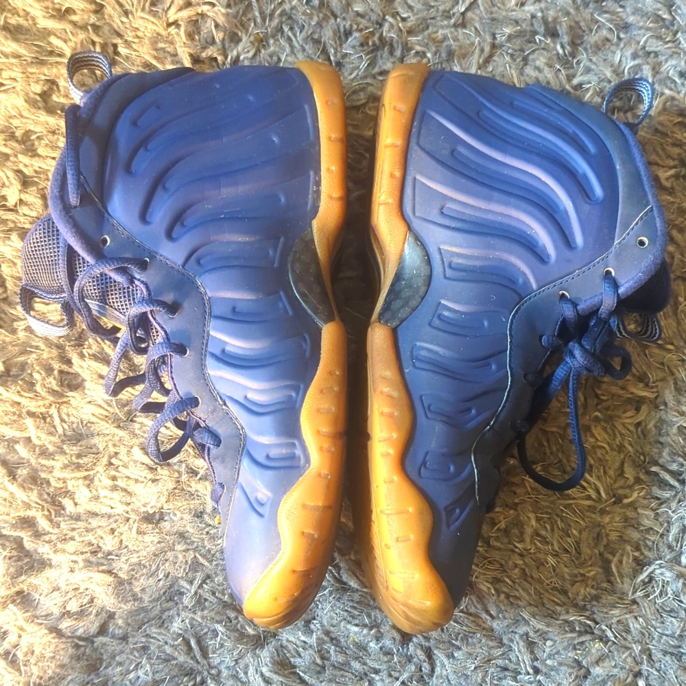 Nike Air Foamposite gum navy